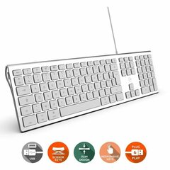 Mobility Lab Mac OS AZERTY цена и информация | Клавиатура с игровой мышью 3GO COMBODRILEW2 USB ES | kaup24.ee