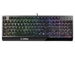 Клавиатура MSI Vigor GK30 Чёрный французский AZERTY цена и информация | Клавиатура с игровой мышью 3GO COMBODRILEW2 USB ES | kaup24.ee