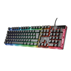 Trust GXT835 Azor Qwerty LED RGB hind ja info | Klaviatuurid | kaup24.ee