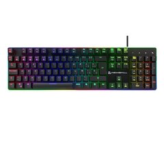 Newskill Gungnyr Pro Hispaaniakeelne Qwerty Must LED RGB hind ja info | Klaviatuurid | kaup24.ee