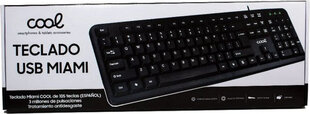 Cool Miami Hispaaniakeelne Qwerty hind ja info | Klaviatuurid | kaup24.ee