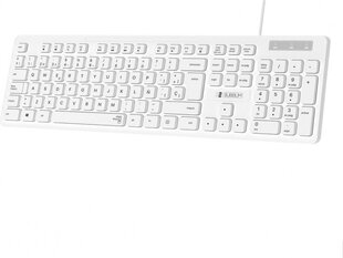 Клавиатура Subblim SUBKBC0SSK51 Белый цена и информация | Клавиатура с игровой мышью 3GO COMBODRILEW2 USB ES | kaup24.ee