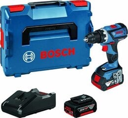 Puur GSR 18V-60 C, 2x5Ah, GAL 18V-40 06019G110D BOSCH hind ja info | Akutrellid, kruvikeerajad | kaup24.ee