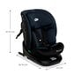 Turvatool Kinderkraft I-Grow i-Size, 0-36 kg, black hind ja info | Turvatoolid | kaup24.ee