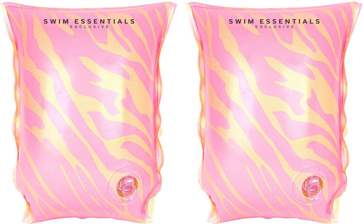 Varrukad Swim Essentials Zebra, roosa hind ja info | Ujumisvestid ja -kätised | kaup24.ee