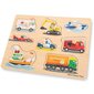 Puidust pusle "Transport" New Classic Toys 10432 hind ja info | Arendavad mänguasjad | kaup24.ee