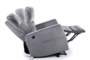 Кресло для гостиной Signal Adonis Velvet, серый цвет цена и информация | Кресла | kaup24.ee