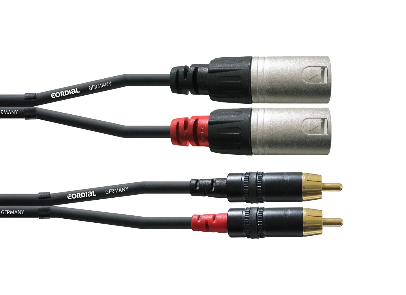 Cordial, RCA/XLR, 3 m hind ja info | Kaablid ja juhtmed | kaup24.ee