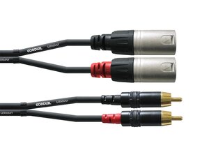 Cordial, RCA/XLR, 1.5 m hind ja info | Kaablid ja juhtmed | kaup24.ee