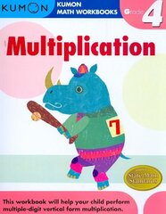 Grade 4 Multiplication hind ja info | Väikelaste raamatud | kaup24.ee