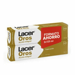 Kolmekordse toimega hambapasta Lacer Oro 2 x 125 ml (2 tk) hind ja info | Suuhügieen | kaup24.ee