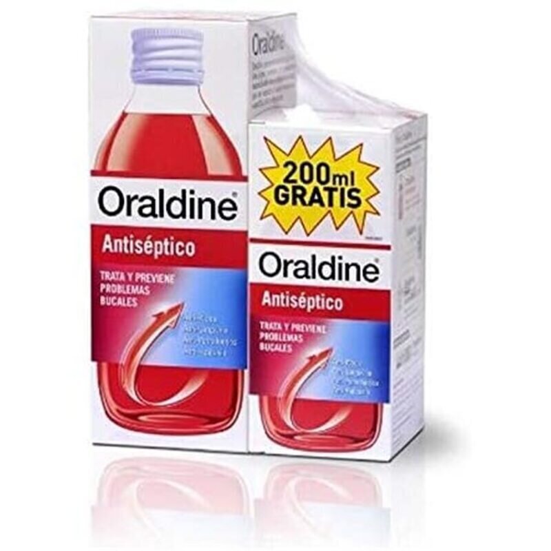 Suuvesi Oraldine Antiseptiline (400 ml + 200 ml) hind ja info | Suuhügieen | kaup24.ee