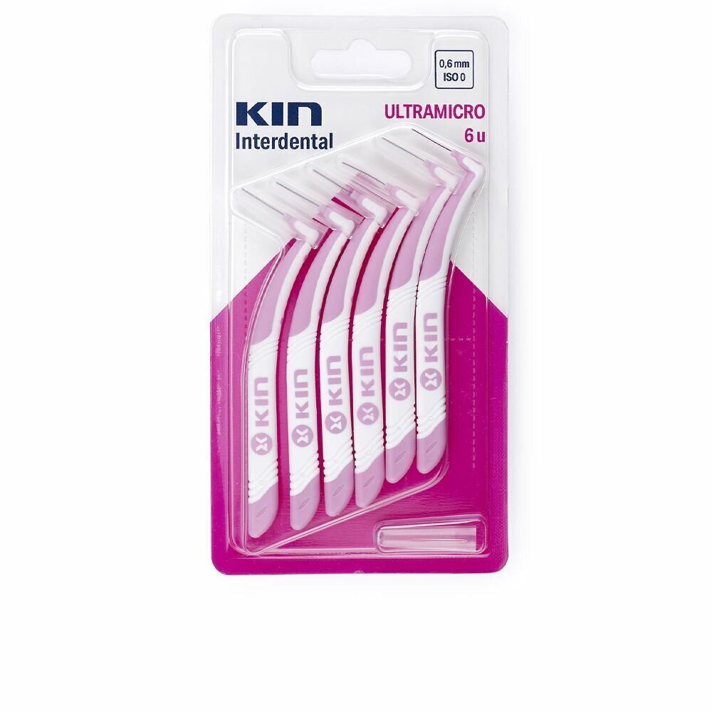 Hambahari Interdental Kin Ultramicro 6 tk 0,6 mm цена и информация | Suuhügieen | kaup24.ee