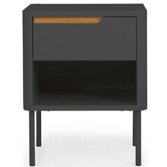 Шкаф Aatrium Switch 7711-034, черный цвет цена и информация | Прикроватные тумбочки | kaup24.ee