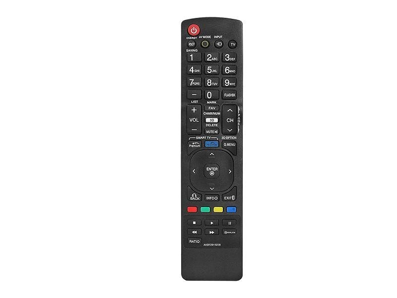 HQ LXP5238 TV Remote control 3D TV LG AKB72915238 Black hind ja info | Smart TV tarvikud | kaup24.ee