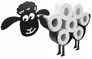WC-paberi riiul, Black sheep цена и информация | Аксессуары для ванной комнаты | kaup24.ee