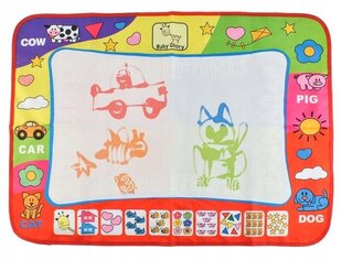 Водяной коврик для рисования + 2 маркера цена и информация | Развивающие игрушки и игры | kaup24.ee