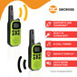 Decross Dc44 Green, 2 tk komplektis цена и информация | Raadiosaatjad | kaup24.ee