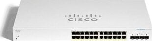 Cisco CBS220-24P-4G-EU цена и информация | Коммутаторы (Switch) | kaup24.ee