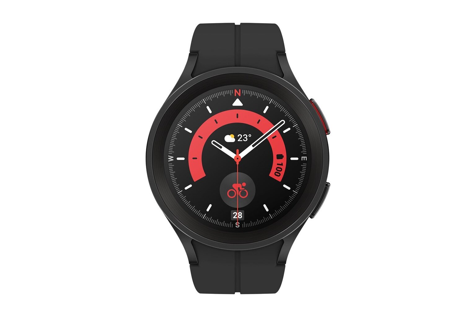 Samsung Galaxy Watch 5 Pro (LTE,45mm), Black Titanium SM-R925FZKDDBT hind ja info | Nutikellad (smartwatch) | kaup24.ee