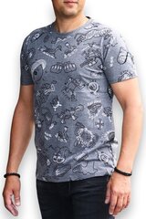 J.Style Футболки Grey 8T237-5 8T237-5/L цена и информация | Meeste T-särgid | kaup24.ee