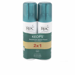 Дезодорант-спрей Roc Keops Spray, прохладный, 2 x 150 мл цена и информация | Дезодоранты | kaup24.ee