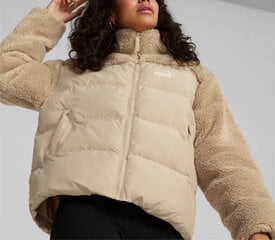 Puma Jope Sherpa Puffer Light Cream 849403 67 849403 67/L цена и информация | Женские куртки | kaup24.ee