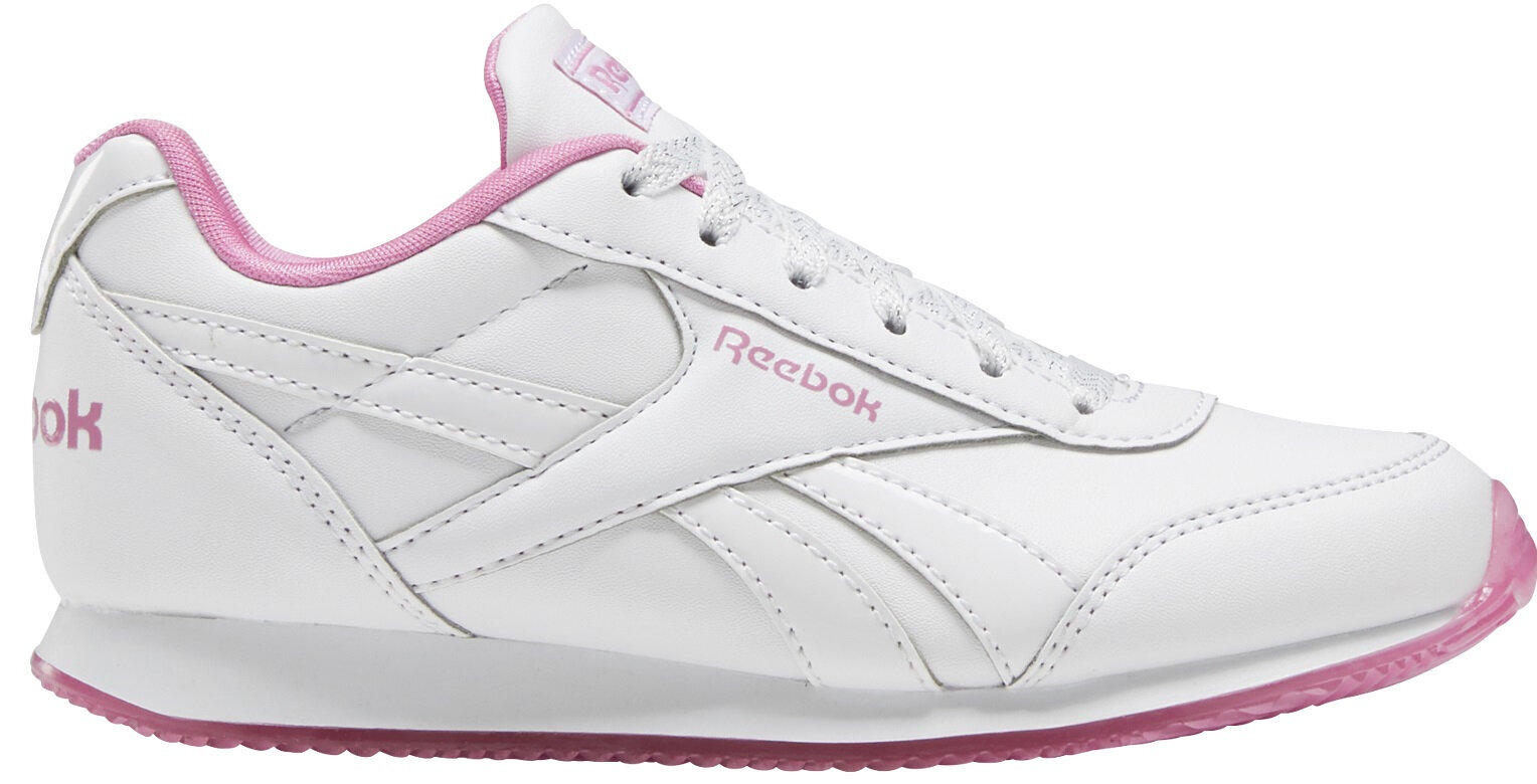 Jalanõud tüdrukutele Reebok Royal Cljog White EF3404/6 цена и информация | Naiste spordi- ja vabaajajalatsid | kaup24.ee