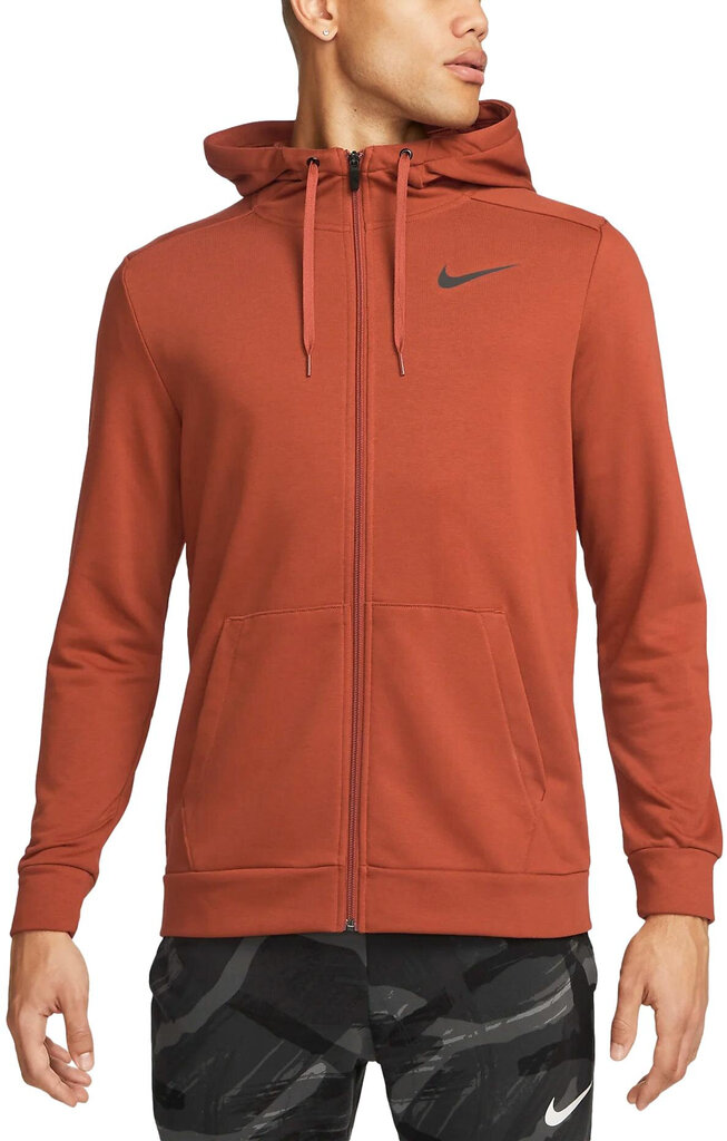 Nike Džemper Df Hdie Fz Fl Brown CZ6376 832 CZ6376 832/M hind ja info | Meeste pusad | kaup24.ee