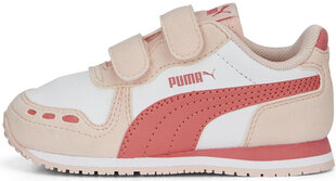 Puma Jalatsid Cabana Racer Sl 20 V Inf White Pink 383731 09 383731 09/8K цена и информация | Детская спортивная обувь | kaup24.ee