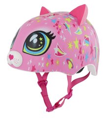 Laste rattakiiver C-Preme Astro Cat roosa, XS TODDLER FS 3+ (48-52 cm) цена и информация | Шлемы | kaup24.ee