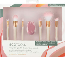 Meigipintslite komplekt Ecotools Wrapped In Glow, 7 tk цена и информация | Кисти для макияжа, спонжи | kaup24.ee