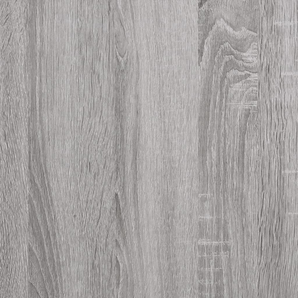 vidaXL puhvetkapp, hall Sonoma tamm, 103,5 x 35 x 70 cm, tehispuit hind ja info | Elutoa väikesed kapid | kaup24.ee