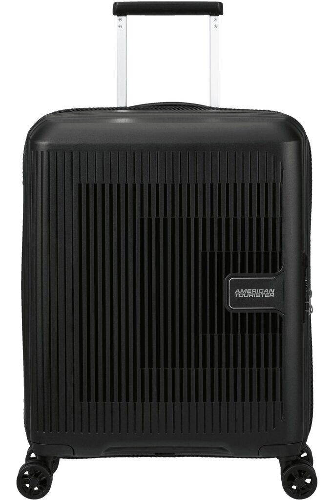 Väike kohver American Tourister Aerostep Spinner, S, must цена и информация | Kohvrid, reisikotid | kaup24.ee