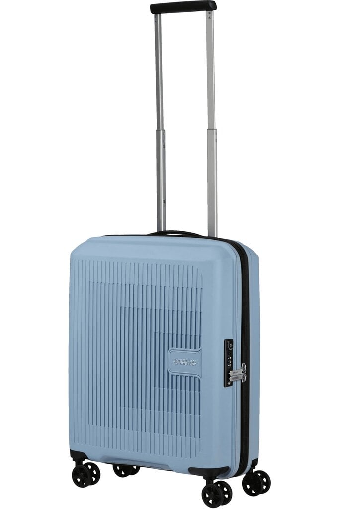 Väike kohver American Tourister Aerostep Spinner, S, hall цена и информация | Kohvrid, reisikotid | kaup24.ee