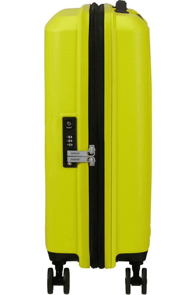 Väike kohver American Tourister Aerostep Spinner, S, kollane цена и информация | Kohvrid, reisikotid | kaup24.ee