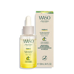 Näoseerum Shiseido Waso Yuzu-C Glow-On (28 ml) hind ja info | Näoõlid, seerumid | kaup24.ee