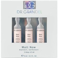 Ампулы Dr. Grandel Matt Now 3 x 3 мл цена и информация | Сыворотки для лица, масла | kaup24.ee