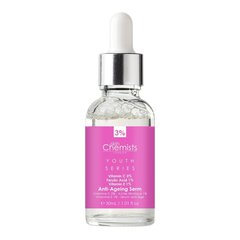 Vananemisevastane seerum Skin Chemists Youth Series (30 ml) цена и информация | Сыворотки для лица, масла | kaup24.ee