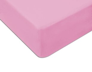 Elastne voodilina 120x60, roosa hind ja info | Voodilinad | kaup24.ee