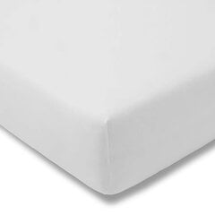 Простыня с резинкой 120x60, белая цена и информация | Сетки для кроватей | kaup24.ee