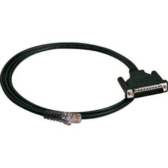 Deltaco RJ45/DB25, 1.5м цена и информация | Кабели и провода | kaup24.ee