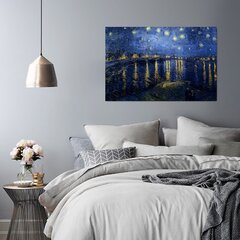 Seinapilt Tähtede öö üle Rhone'i hind ja info | Seinapildid | kaup24.ee