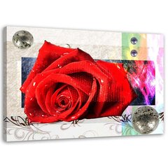 Репродукция Красная роза цена и информация | Картины, живопись | kaup24.ee