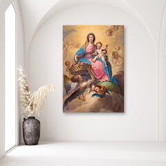 Seinapilt Maarja lapsega цена и информация | Картины, живопись | kaup24.ee