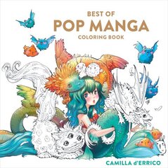 Best of Pop Manga Coloring Book цена и информация | Книги об искусстве | kaup24.ee