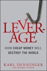 Leverage: How Cheap Money Will Destroy the World цена и информация | Книги по экономике | kaup24.ee