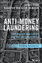 Anti-Money Laundering Transaction Monitoring Systems Implementation: Finding Anomalies hind ja info | Majandusalased raamatud | kaup24.ee
