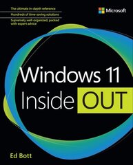 Windows 11 Inside Out цена и информация | Книги по экономике | kaup24.ee