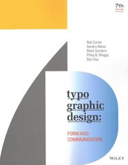 Typographic Design: Form and Communication 7th edition hind ja info | Kunstiraamatud | kaup24.ee